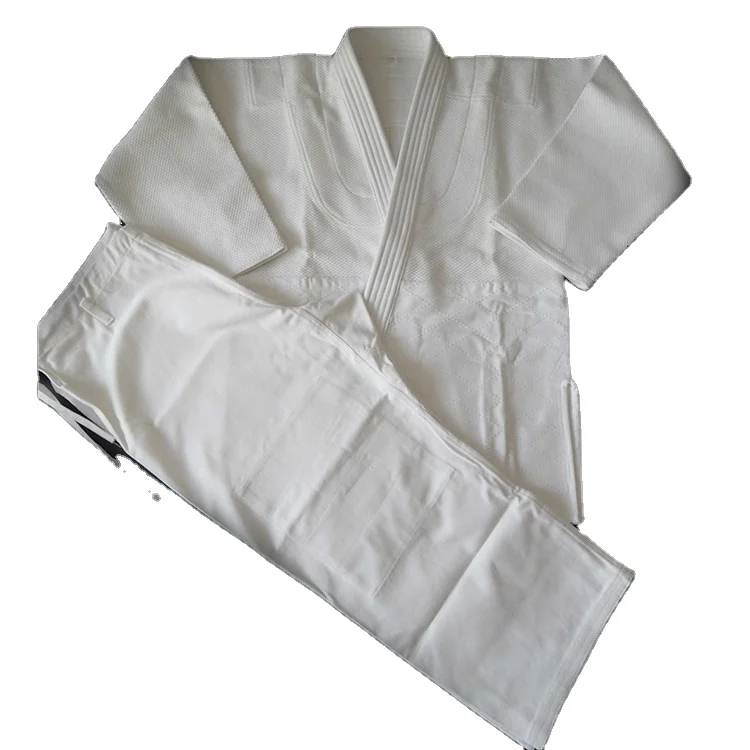 Woosung Factory OEM uniform  100% cotton fabric for judo uniform judogi judo uniform