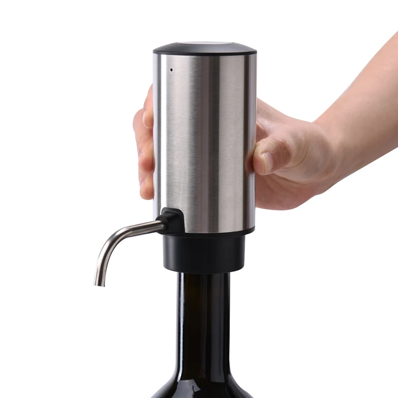 Newest One-Hand Operation Charging Automatic Electric Wine Aerator Pourer and Dispenser KD-8