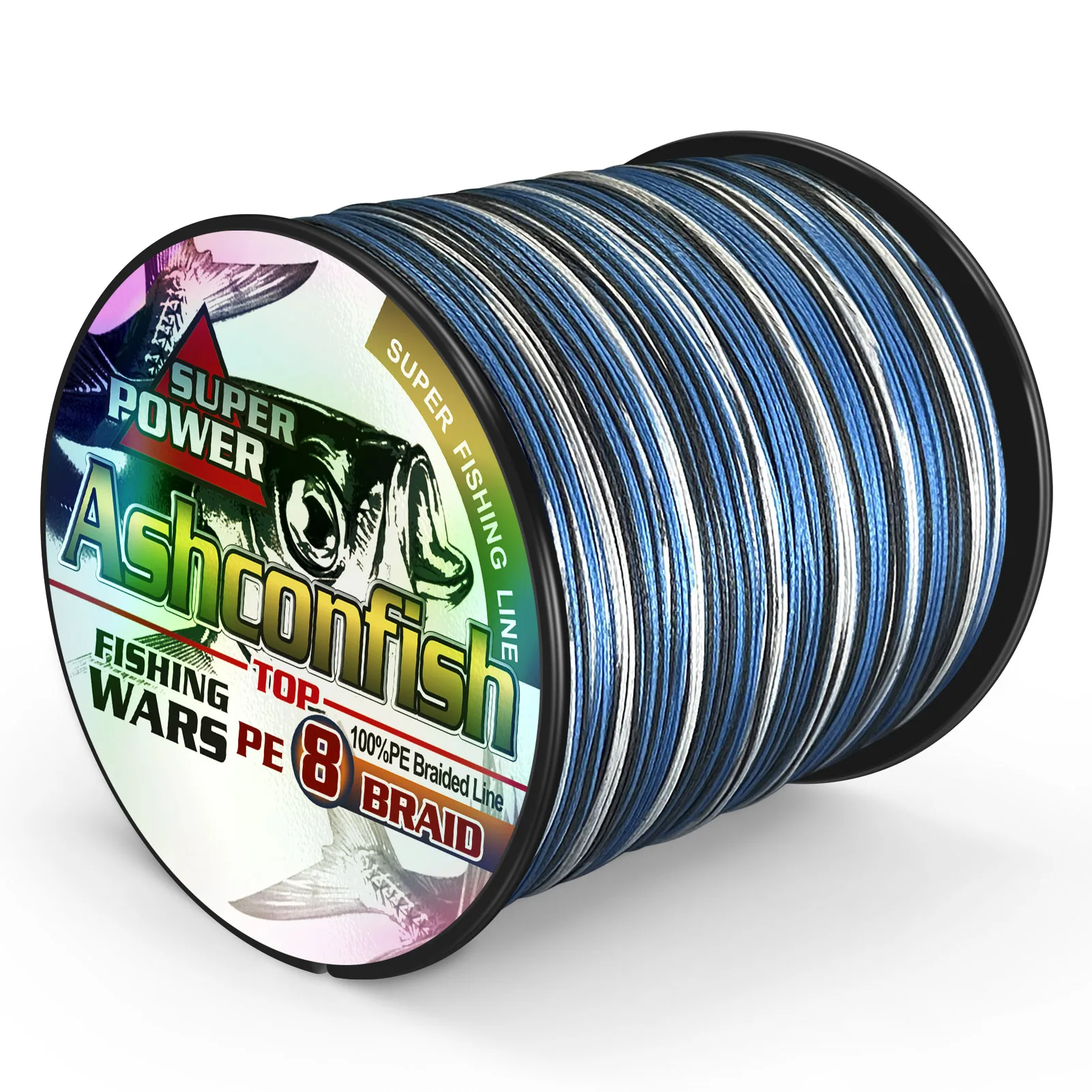 100m 10 LB-300LB 8 Strand Braided Fishing Line Camouflage Pe Main Line 500m 1000m Pe Strong 8 Weaves Braided Fishing Rope
