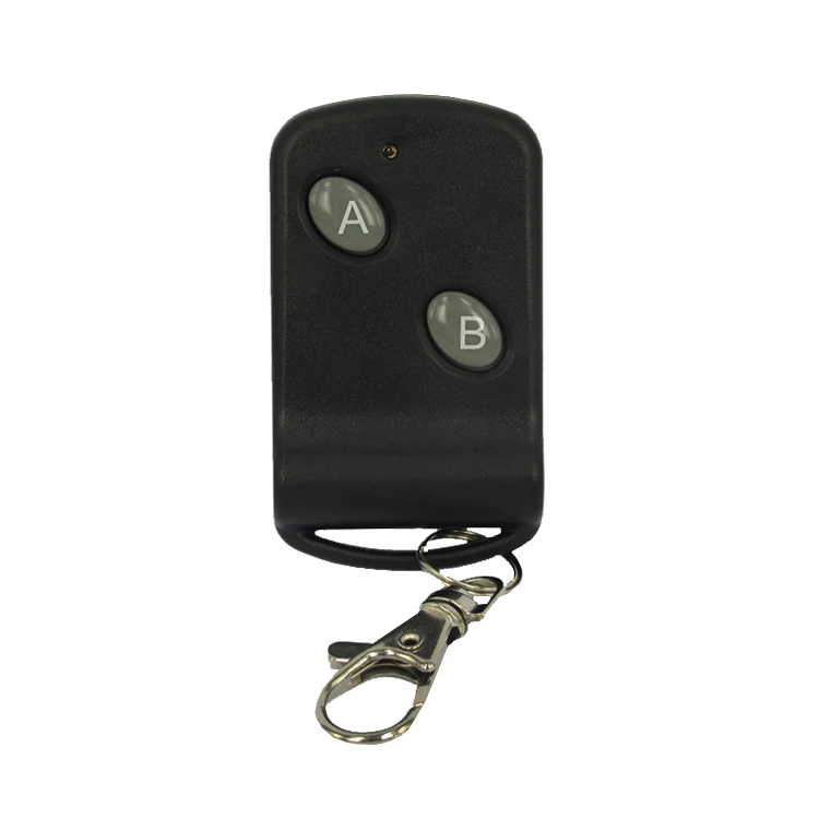 DC12V 2 Buttons Universal Led Lamp Learning Code Garage Electronics Door Gate Opener RF Wireless Remote Control