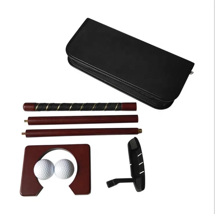 Portable Golf Putting Gift Set Kit With Putter Kids Golf Set Toy