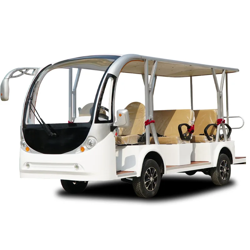 Chinese manufacture Electric Shuttle Bus Type Golf Cars for selling
