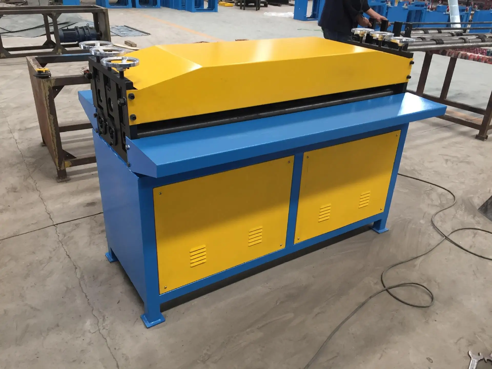 Air duct machinery trade duct making machines