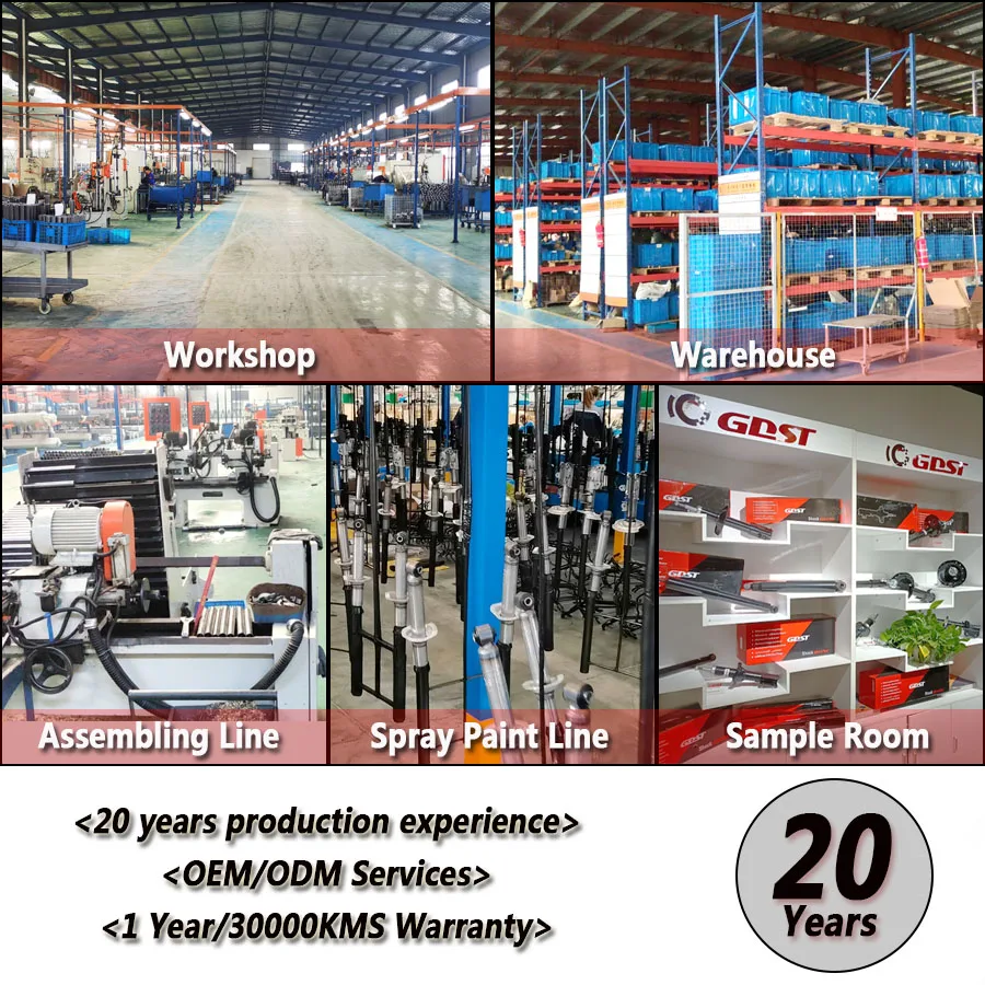 GDST Hot Sale Durable Shock Absorber For Mitsubishi Fuso Outlander Colt Pajero Sport Auto Front Rear Shock Absorber