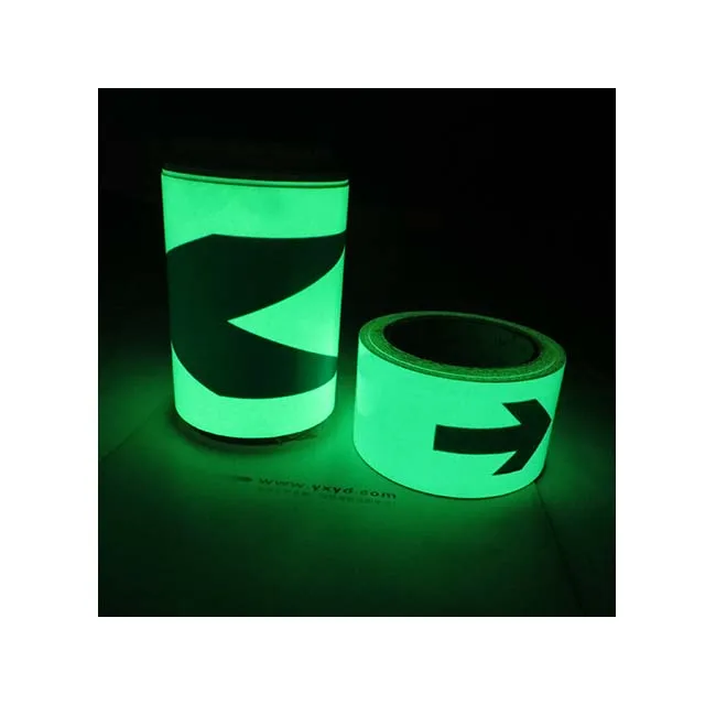 
water proof Photoluminescent vinyl Luminous Film Photoluminescent Tape 