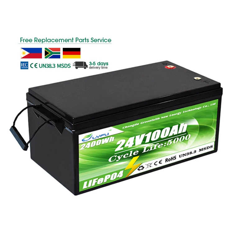 Energy Storage System Ess Lifepo4 Bms 8S 24V Lifepo4 Akku Lithium Battery Pack For Rv