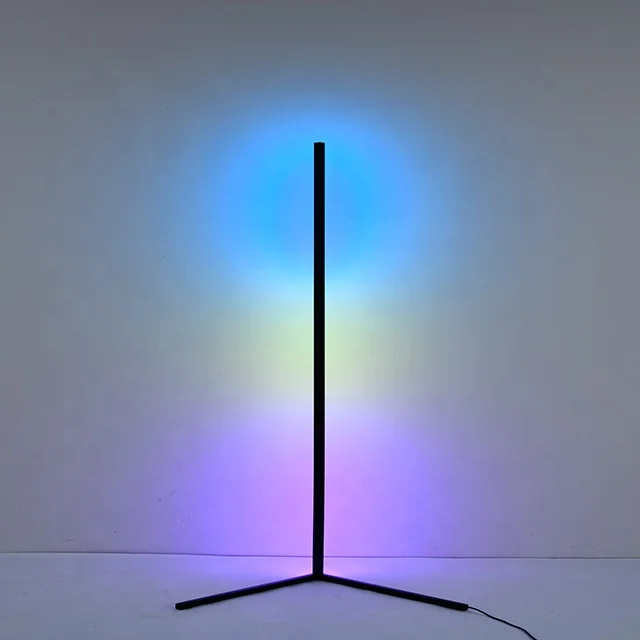 industrial modern crystal floor standing lamp hotel floor and table lamp 140cm with Remote Control