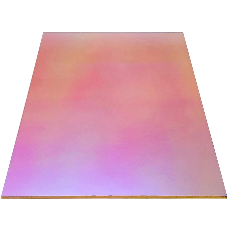 Gradient Acrylic radiant iridescent acrylic sheet,radiant reflections acrylic sheet,rainbow-colored iridescent acrylic sheet