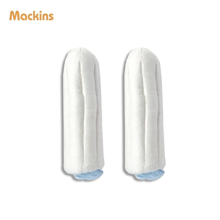 Женские менструальные вагинальные тампоны из органического хлопка, аппликатор