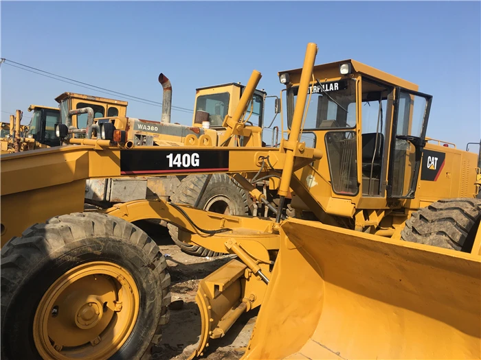 USED GOOD CONDITION HIGH QUALITY CHEAP PRICE 140G  with ripper MOTOR GRADER FOR SALE