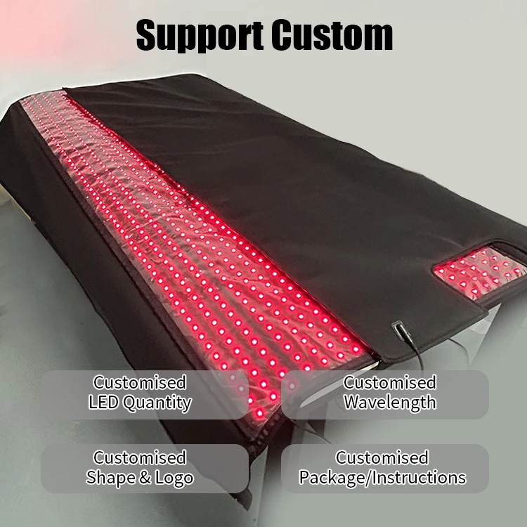 Pain Relief Pulsed Full Body Therapi Infrared Sleeping Bag 850nm Near led Therapy Sleeping Pod 660nm Therapy for Home Use