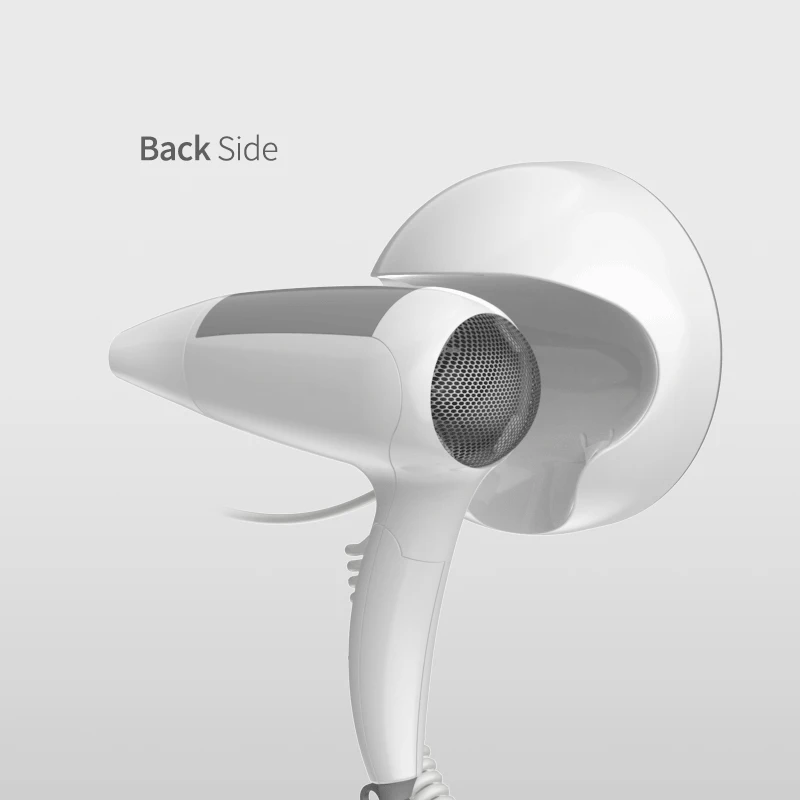 Wall-mounted foldable hang-up travel professional hair blow dryer