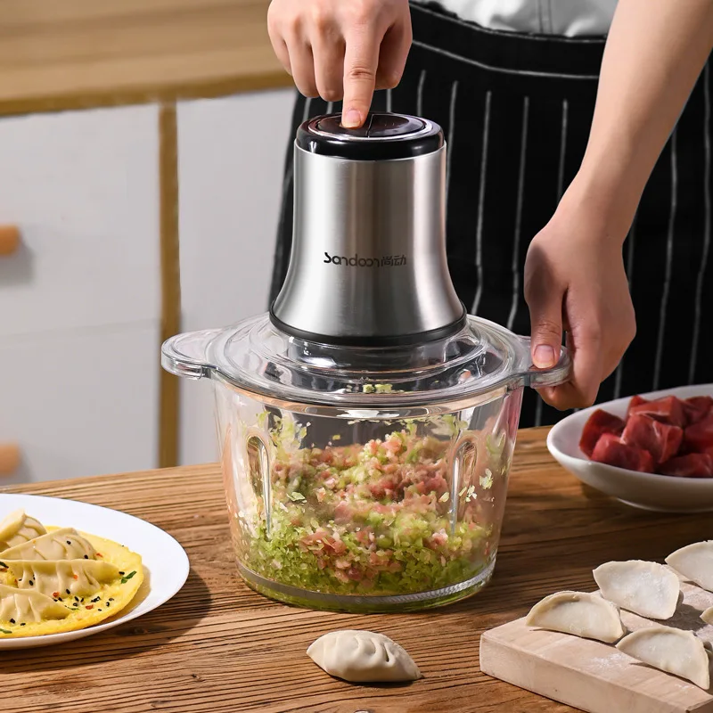 Лидер продаж кухонный крутящийся блендер измельчитель для мяса портативный многофункциональный мини Электрический