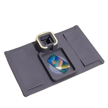 Silicone Detachable And Easy-to-clean Non-slip Sofa Armrest Coasters Allow Wireless Charging Of Mobile Phones