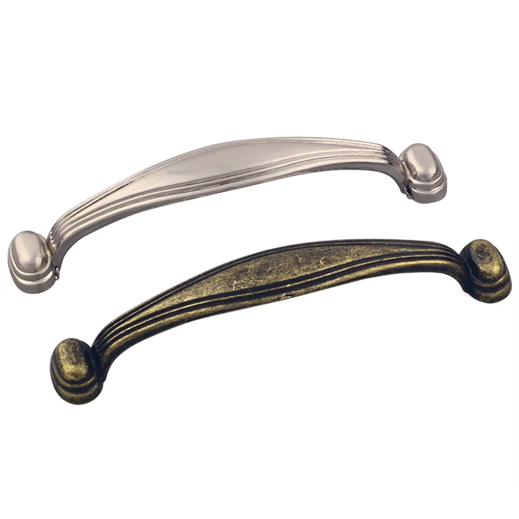 competitive price vintage antique bow cabinet handle chrome wardrobe cupboard handles 96mm