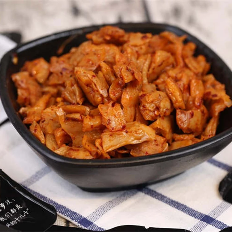 
Chinese Low-fat Delicious Spicy Preserved Szechuan Pickle Dried Radish Snack Food 