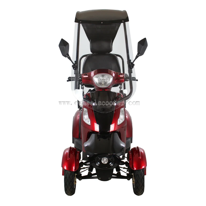 4 wheel electric mobility scooter EEC/COC hot sale electric tricycle with 500W motor power
