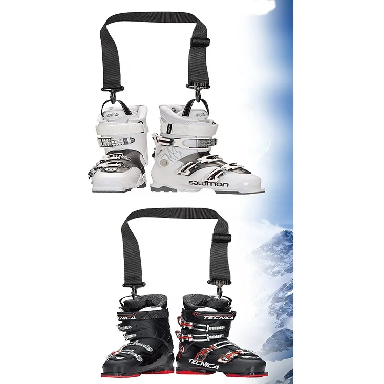 
ski boot straps with buckle, Multifunctional ski shoes straps, skates portable fixed shoulder straps 