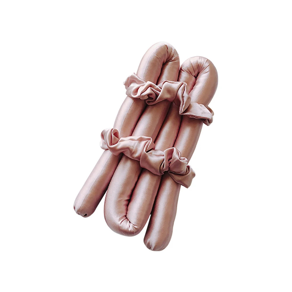 Новый дизайн, мягкая волшебная лента, шелковые аксессуары для волос, атласная шелковая палочка для волос без тепла