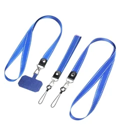 New Other Universal Phone Case Cover Rope Cord Neck Cell Mobile Wrist Custom Nylon Patch Polyester Phone Strap Lanyard