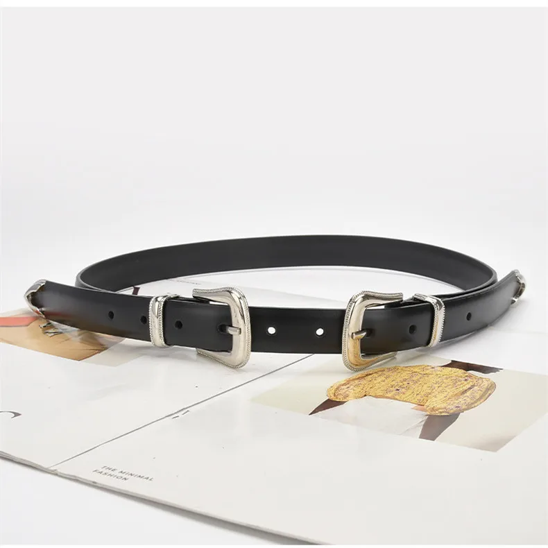 New Products Ready To Ship Stylish and durable genuine leather belts women belts