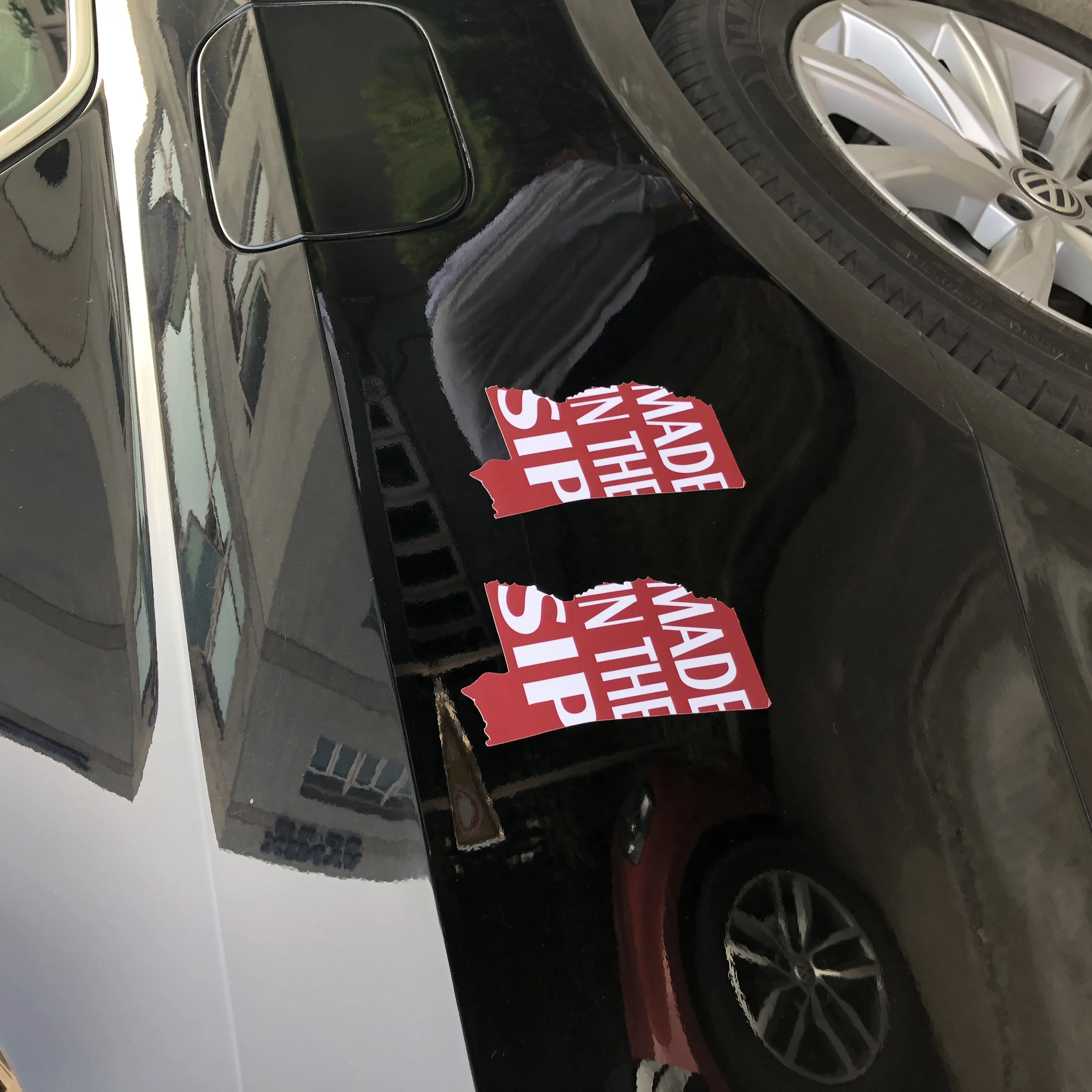 Decorative Outdoor Waterproof Anti-Uv Custom Car Door Bumper Magnets Logo Sticker Signs