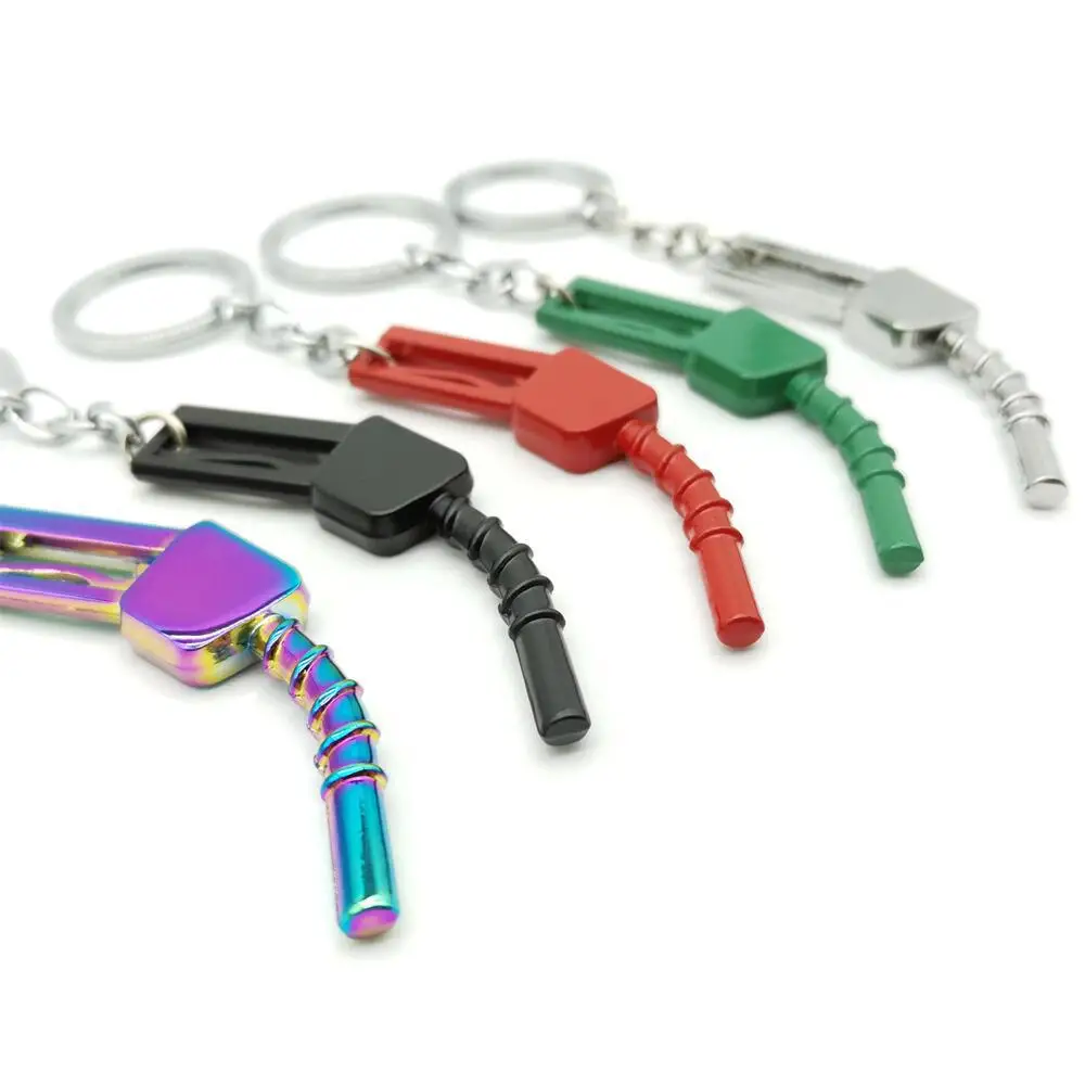 Refueling Gun Model Cool Version Mini Keychain Hot Selling Auto Part Model Key Ring Car Modification Key Chain