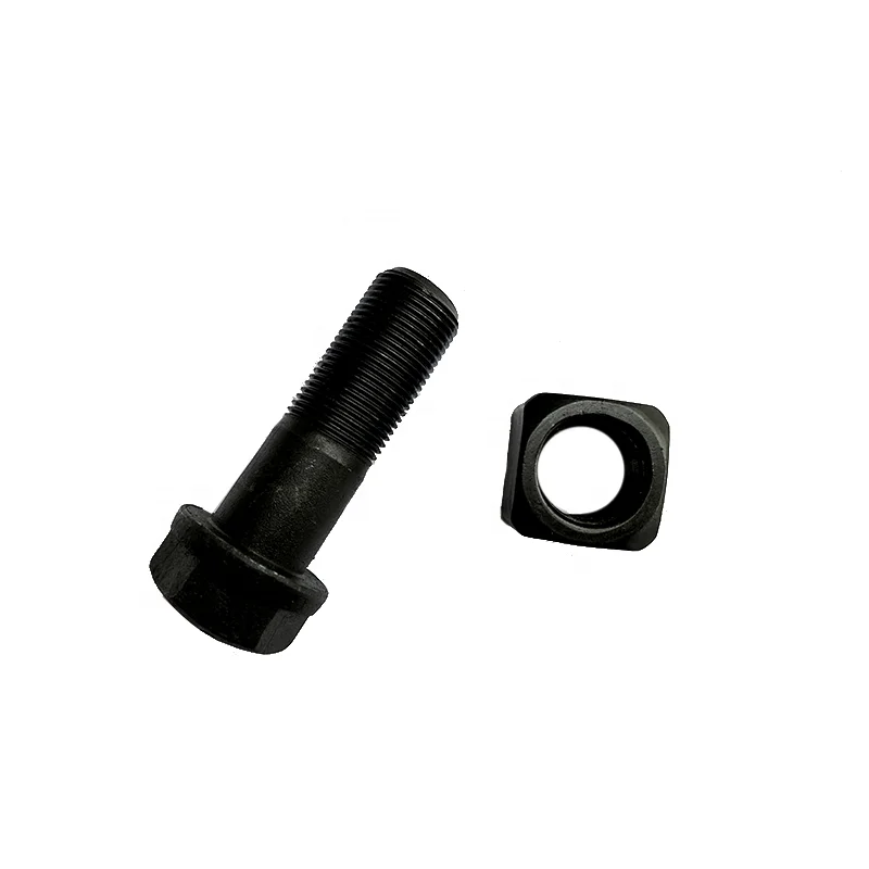 High tensile Hexagon Head Track Bolts and Nuts 71401179&9W3361 with 40Cr material for Bulldozer spare parts
