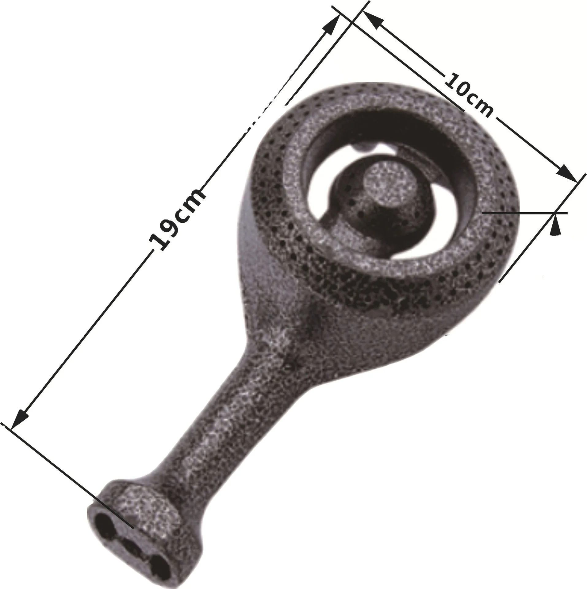 Gas stove parts manufacturer honeycomb burner 100mm cast iron gas burner for gas stove spare parts