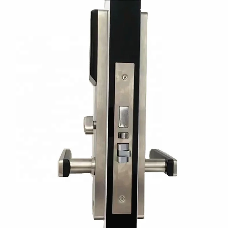 
2019 New Product High Quality 304 Stainless Steel Keyless Smart Card Hotel Door lock 