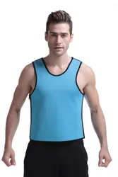 Лидер продаж, профессиональный неопреновый тренировочный костюм для тяжелой атлетики, тренировочный костюм для мужчин, жилет с молнией сбоку