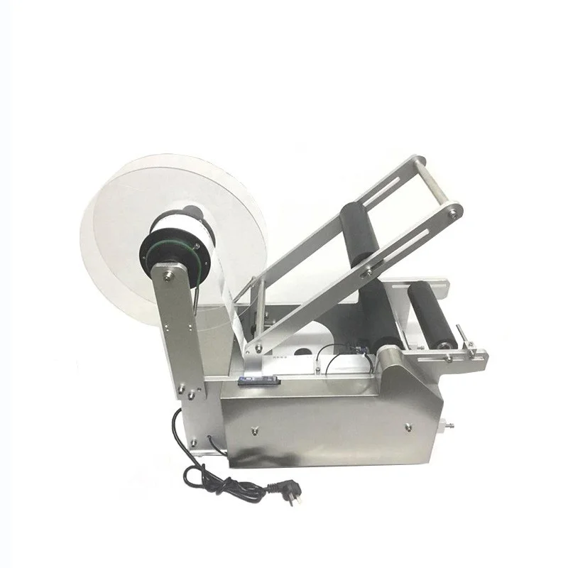 HANBOO Manual HBL-M103PT Transparent Printer Labeling Machine Transparent for Round Bottles