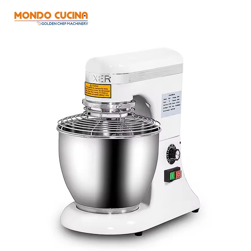 Golden Chef baking equipment CE approved small spiral mixer mini planetary mixer 5 litre cheap dough mixer 5l