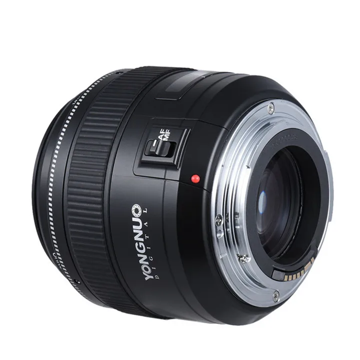 Объектив Yongnuo 85 мм F1.8 с автофокусом для камер canon EF