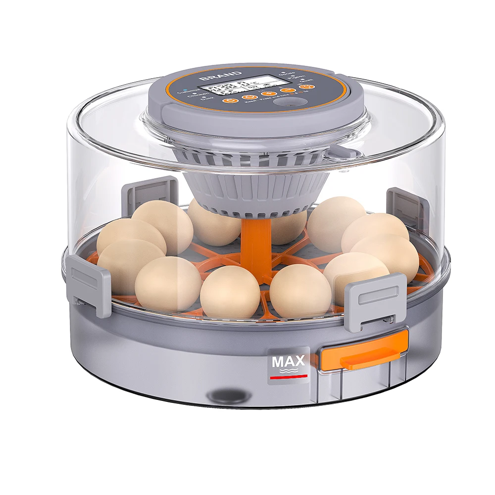 Automatic 12pcs Egg Turning and Humidity Control Incubator for Hatching Eggs Pet Product