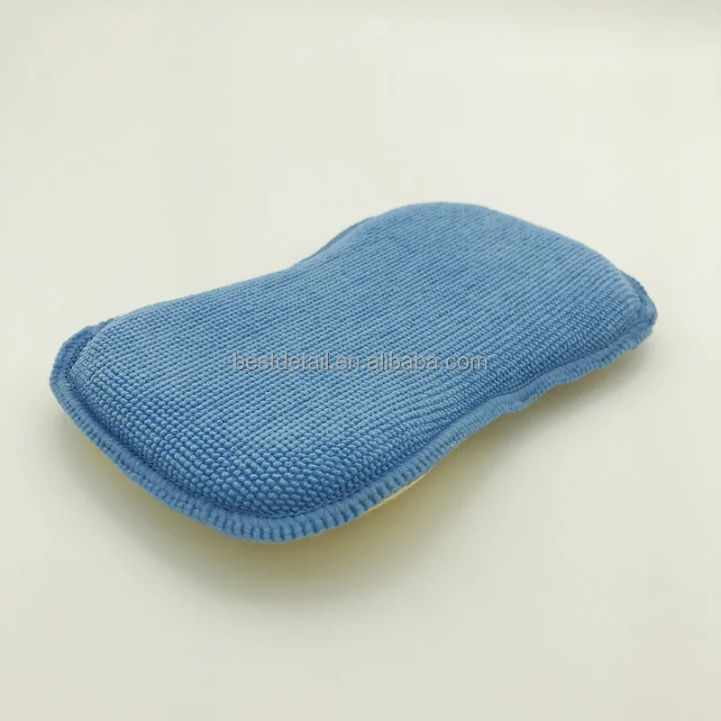 New Dual Sided Auto Detailing Microfiber Car Windscreen Demister Pad Sponge for Mirror Window Glass Fog Remover