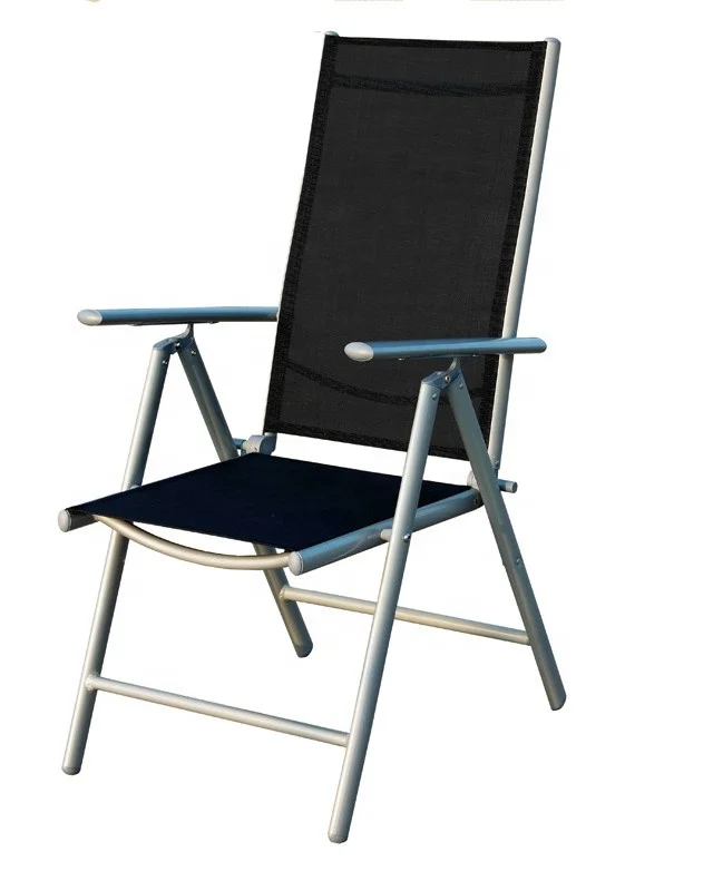 outdoor aluminum most comfortable folding chair with armrest