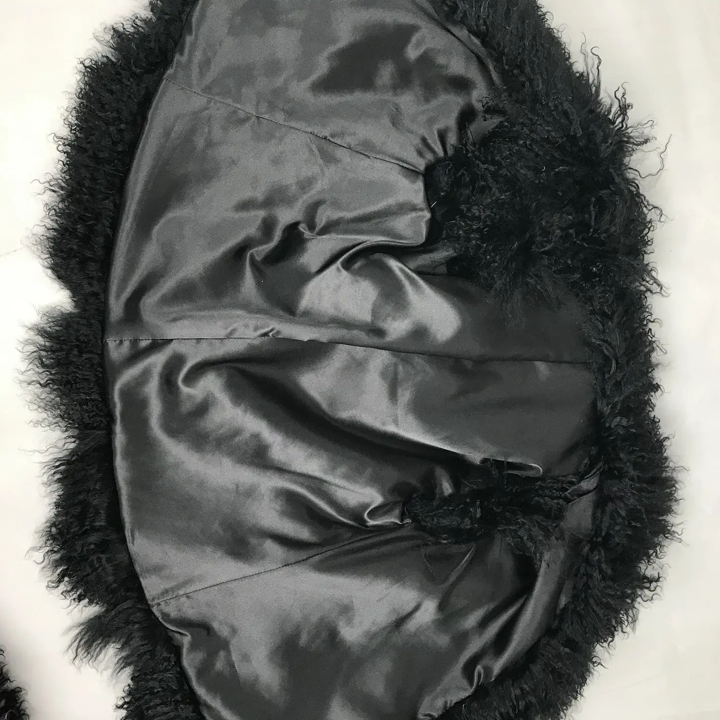 Custom Classic design Long style  Mongolian lamb fur vest women winter real sheep fur MONGOLIAN LAMB VEST for lady fashion