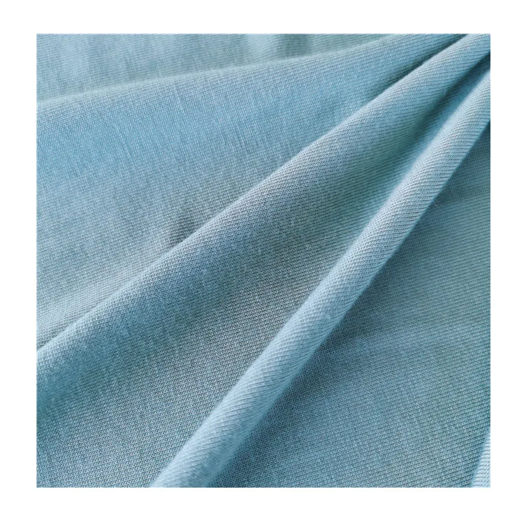 Elastane Spandex 92%cotton 8%Spandex Stretch Single Jersey Fabric Knitted modal spandex fabric