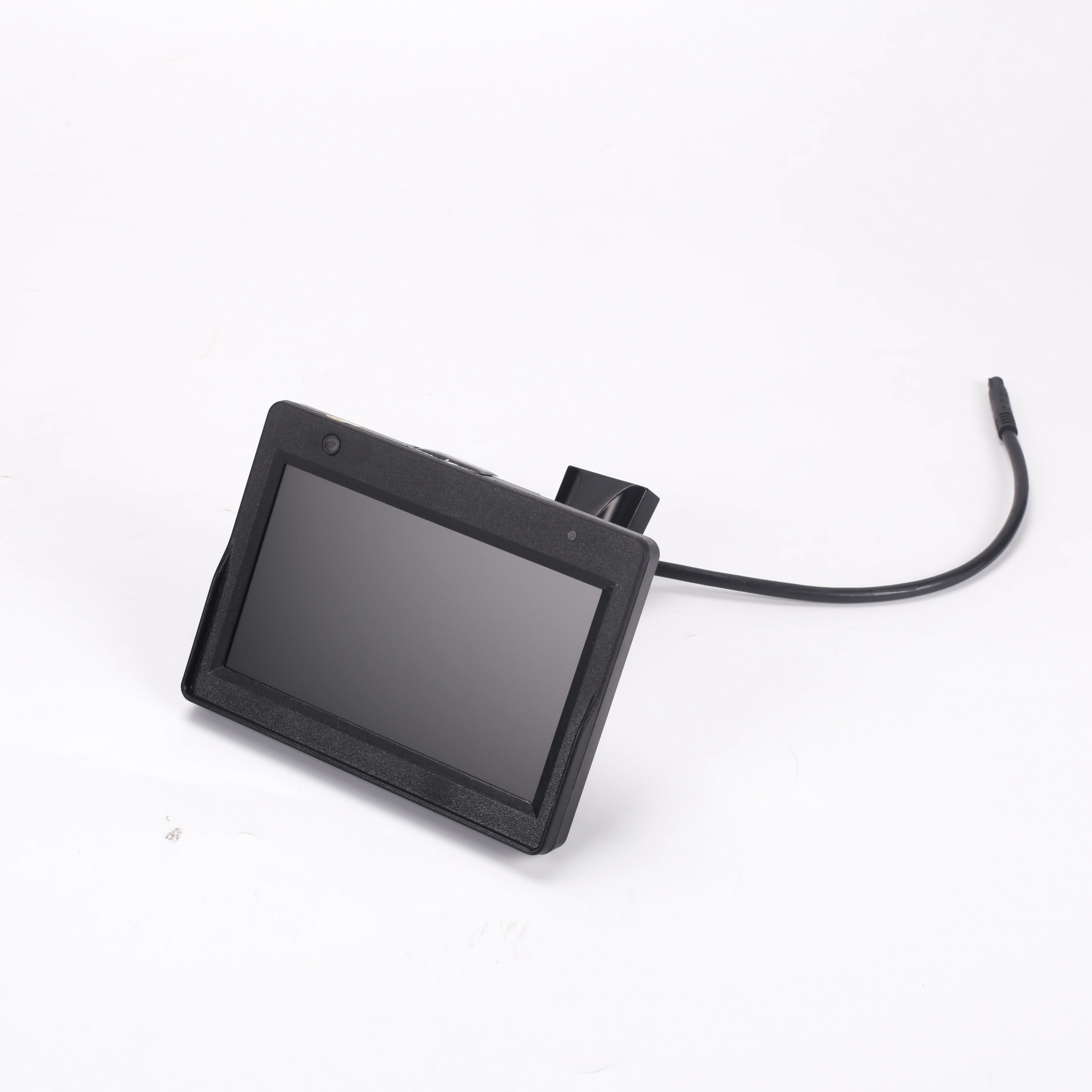 New design luxury HD TFT LCD bracket 5 inch car monitor with 2 video input reversing parking monitor for Toyota