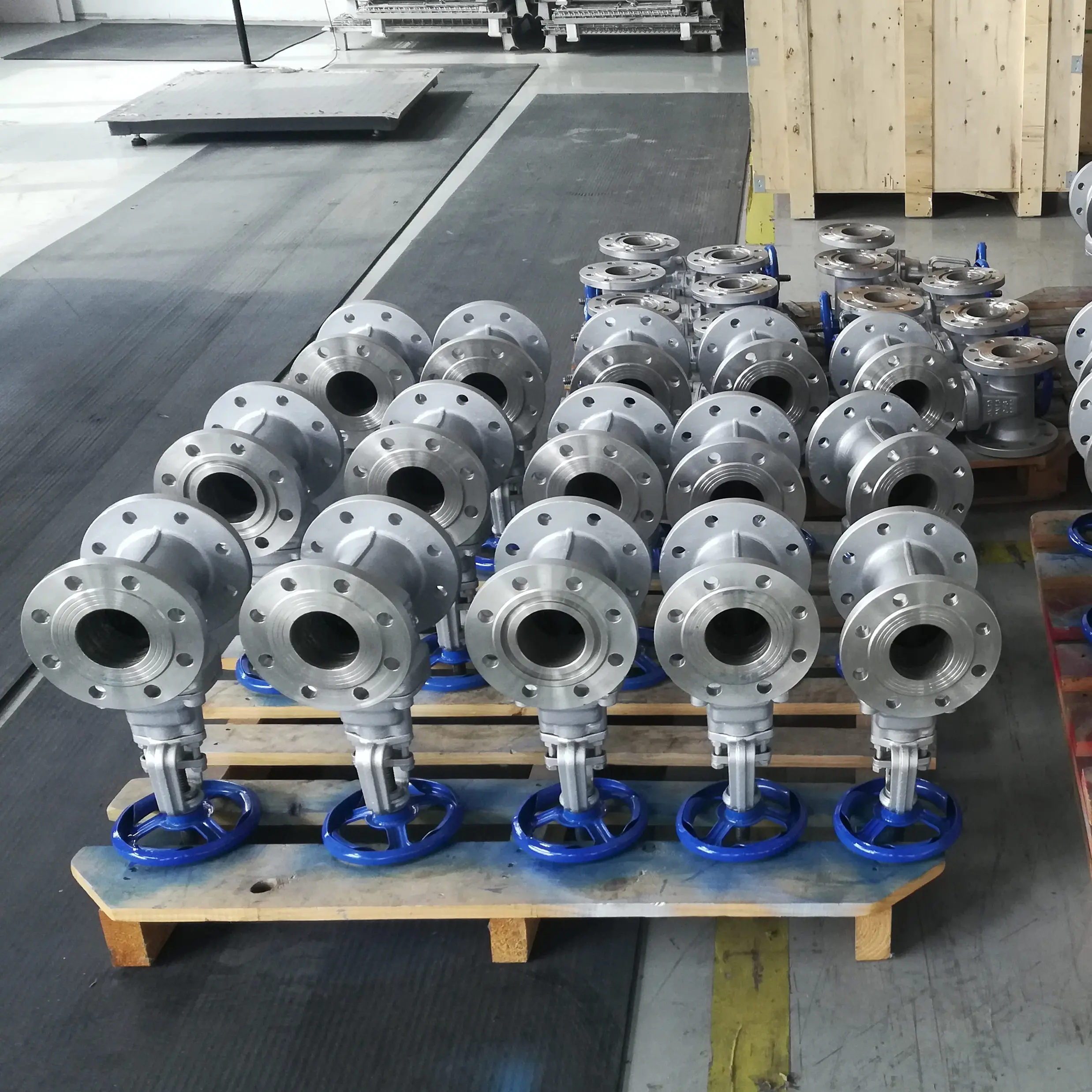 Double Flanged Non Rising Stem CF8 Stainless Steel CF8m API Gate Valve Wedge Type for Acid