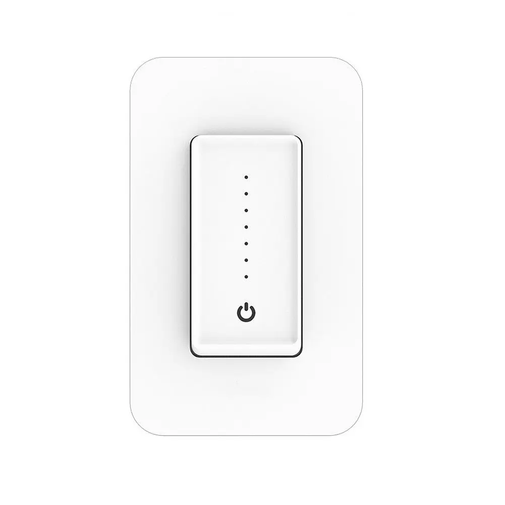 US WiFi Smart Light Dimmer Wall Switch Schedule Timer Brightness Memory Tuya Smart life Remote Control