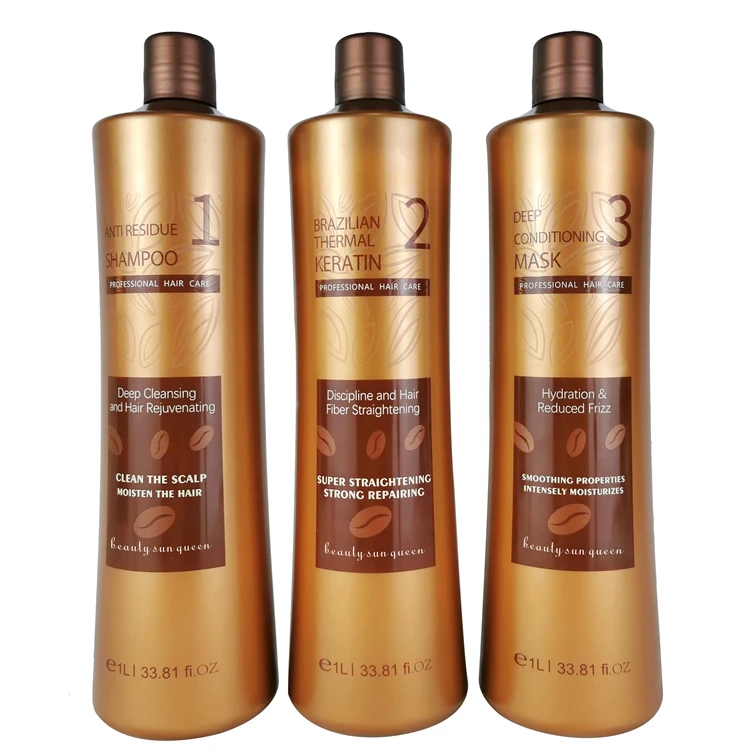 China Manufacturer Hair Care Product Hair Treatment Repair Professional Salon Brazilian Keratin Straightening Cream