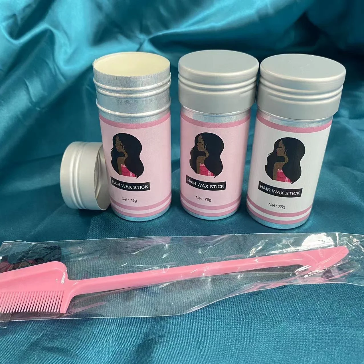 Custom logo hair wax stick styling hair wax stick