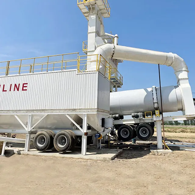 120TPH Mobile Asphalt Mixing Plant Price