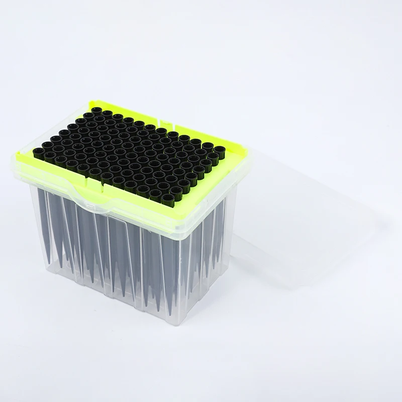 Unique design hot sale lab conductive filter tips with element