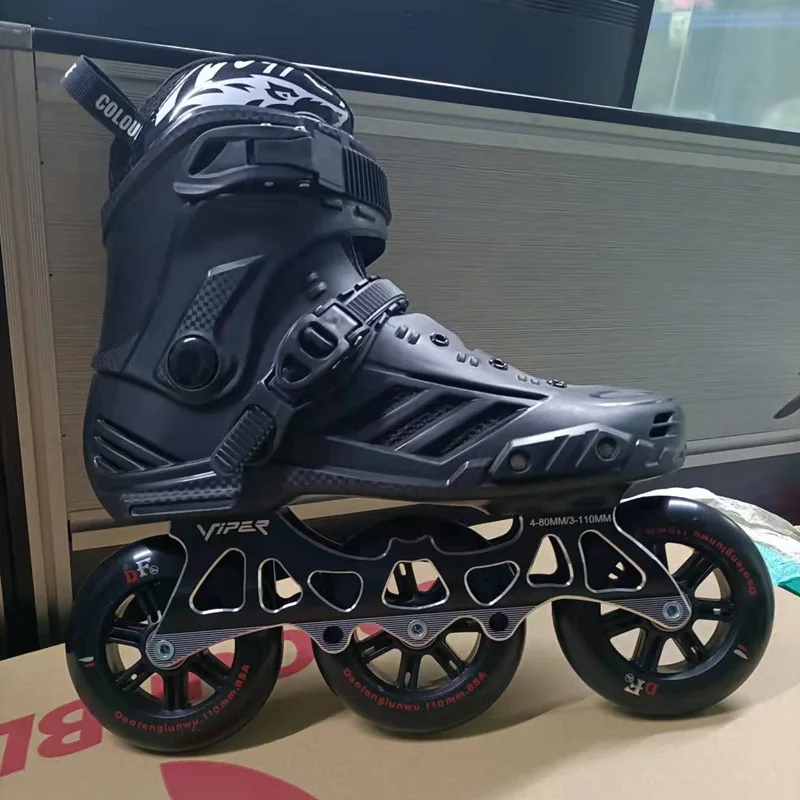 Factory professional OEM custom production three-wheel pulley shoes roller personalized custom three-wheel inline skates