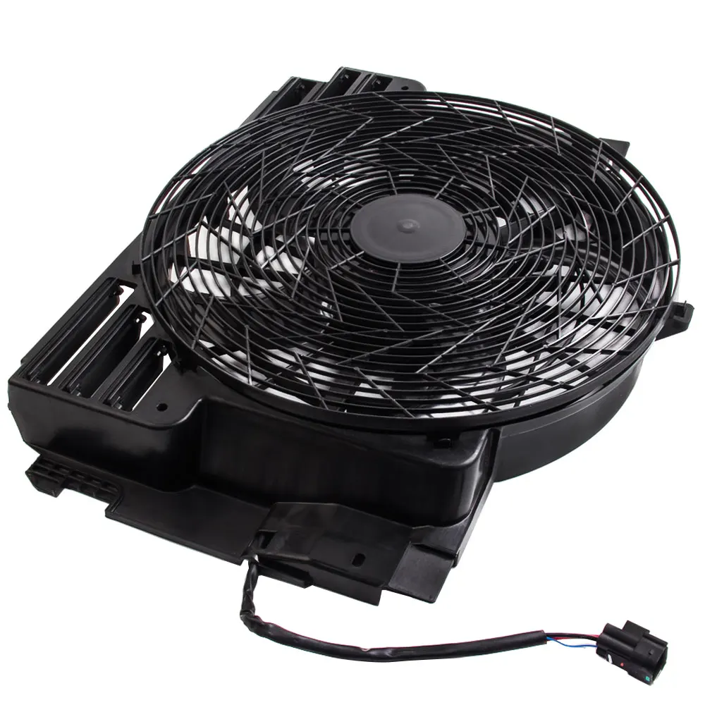 Electric Engine Cooling Radiator Fan 64546921381 64508380573 64546908124 Radiator Condenser Cooling Fan For X5 E53