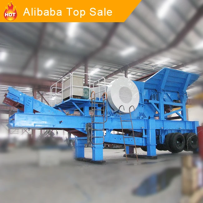 Production Line Station China Track Crush Plant Mobile Jaw Crusher