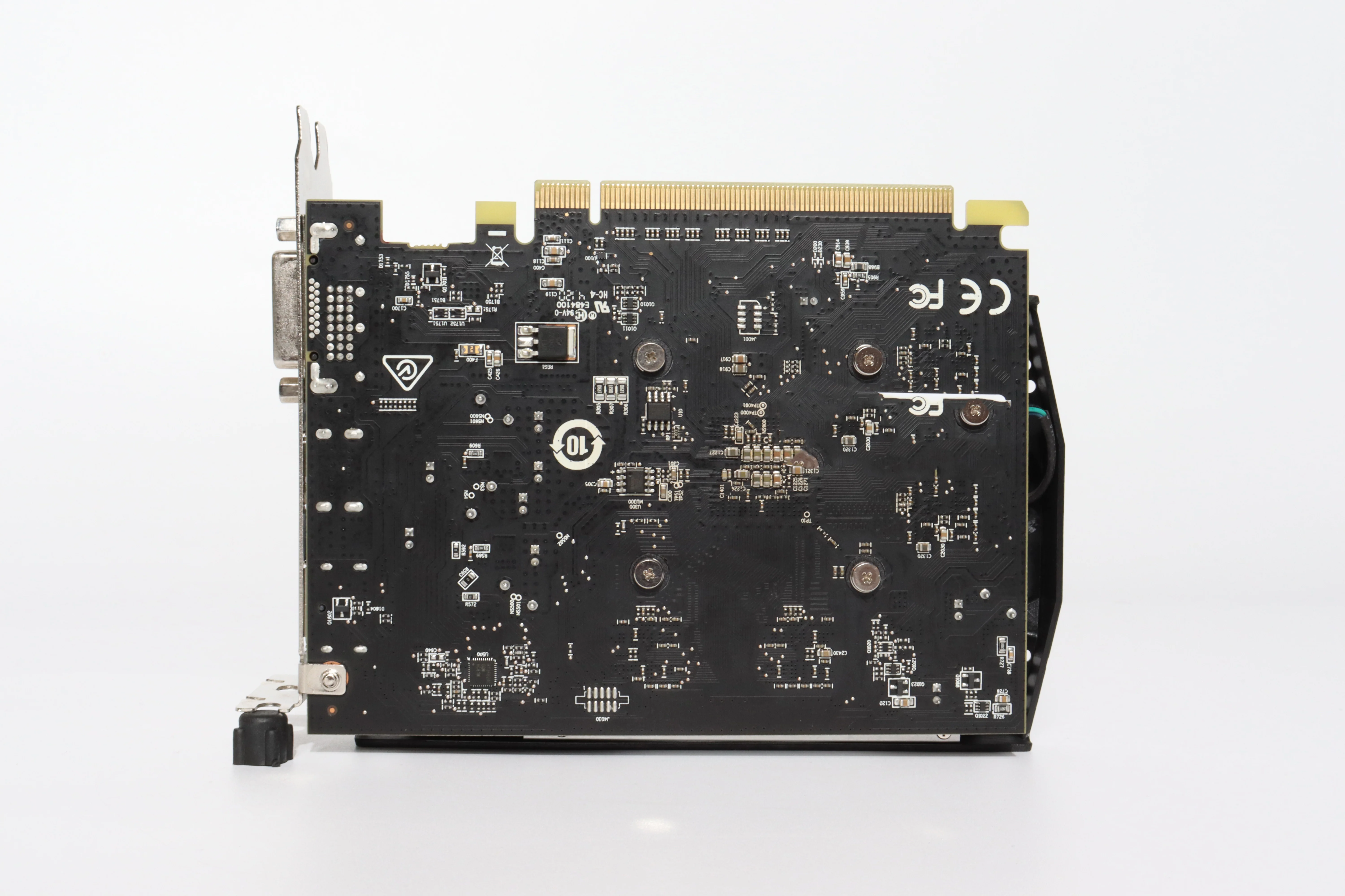 RX 550 видеокарта AMD оригинальная OBEYA и 4G новая с 128
